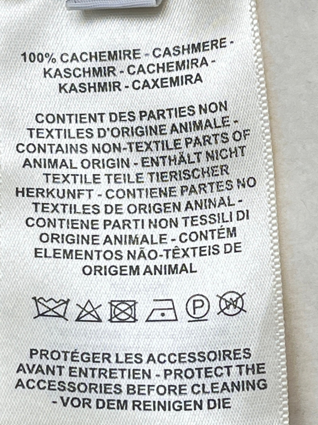 HERMES 25S LONG CASHMERE PIG-NOSE COAT 206