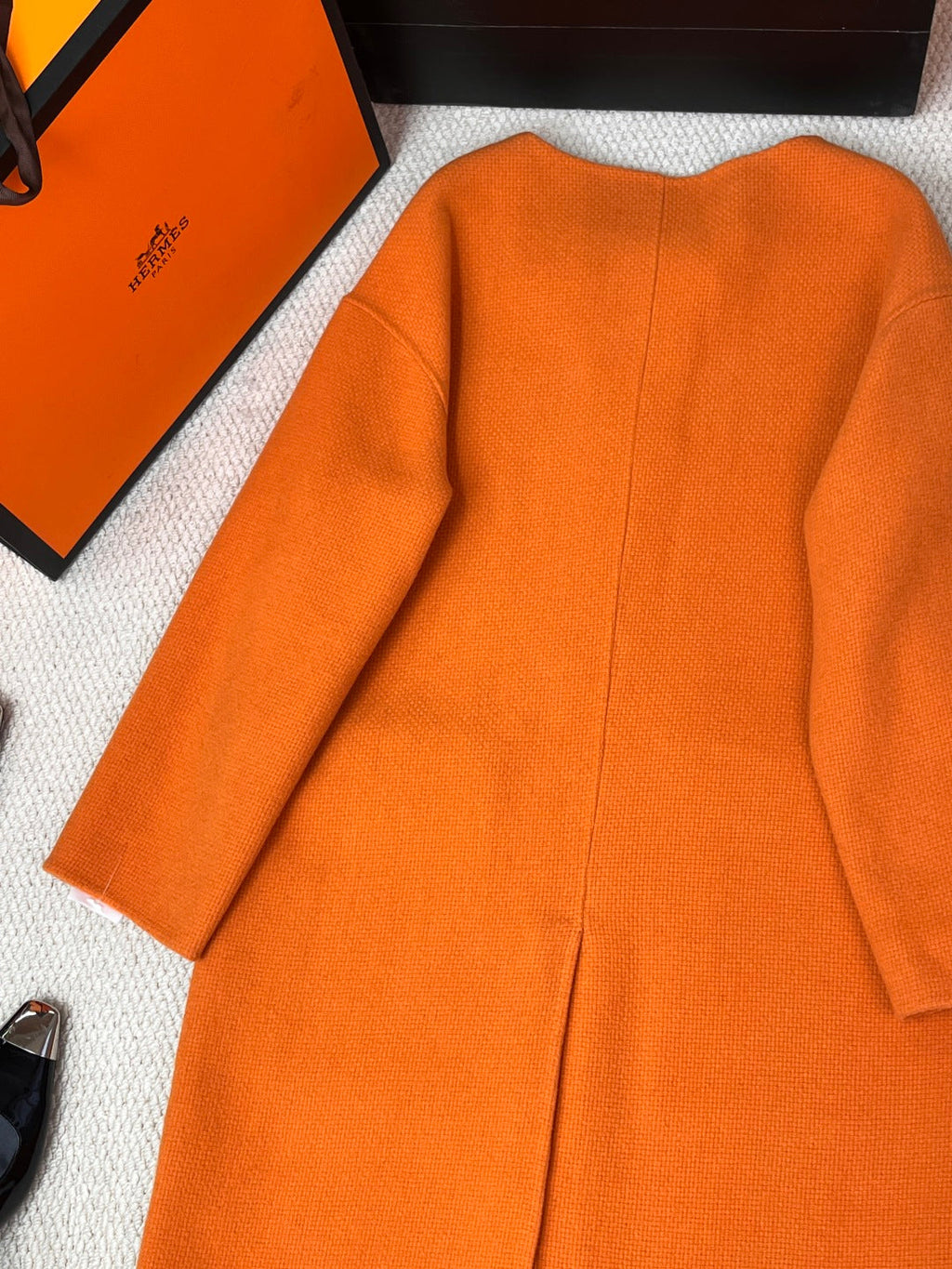 HERMES 25S CASHMERE COAT 198