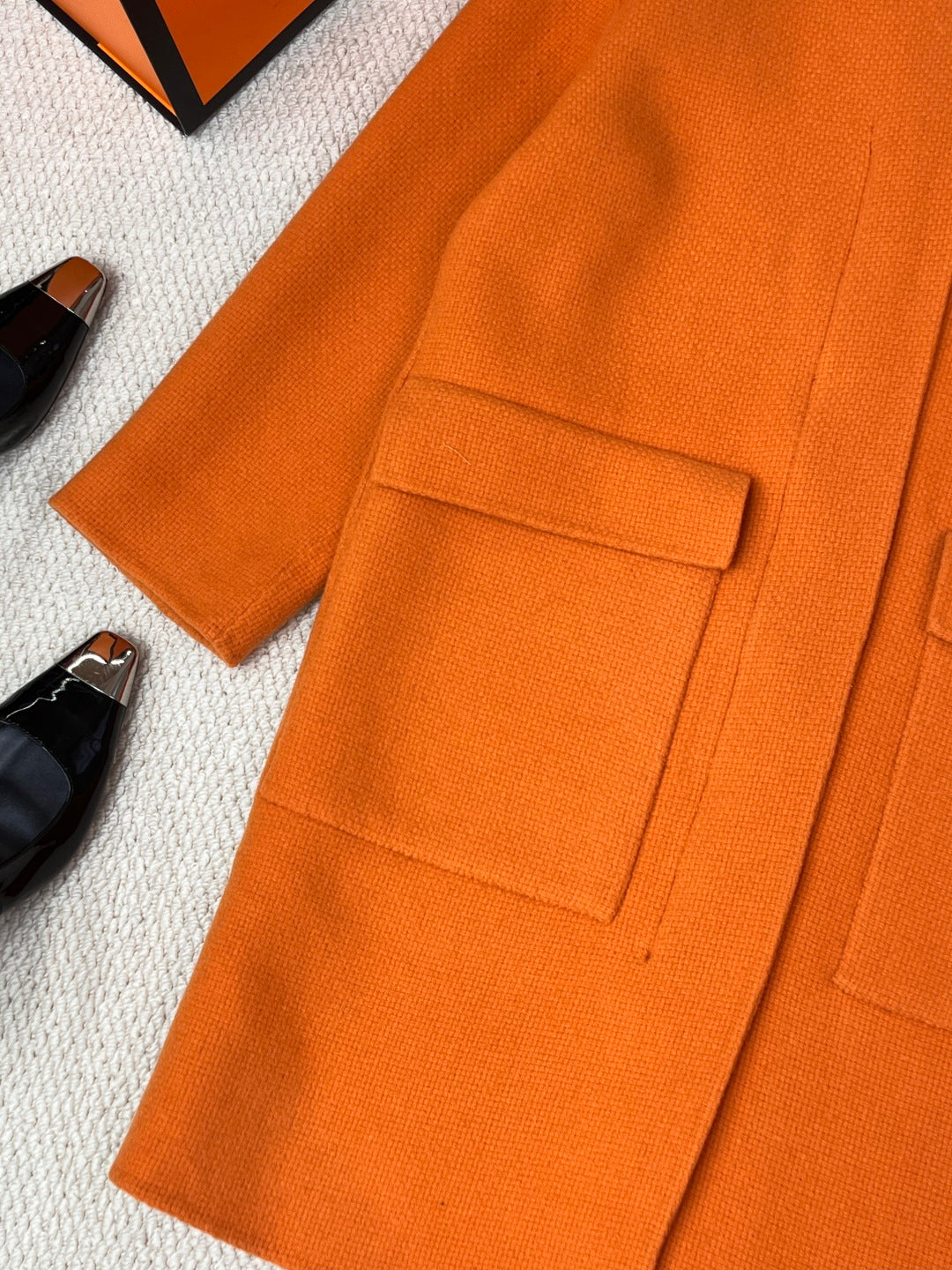 HERMES 25S CASHMERE COAT 198