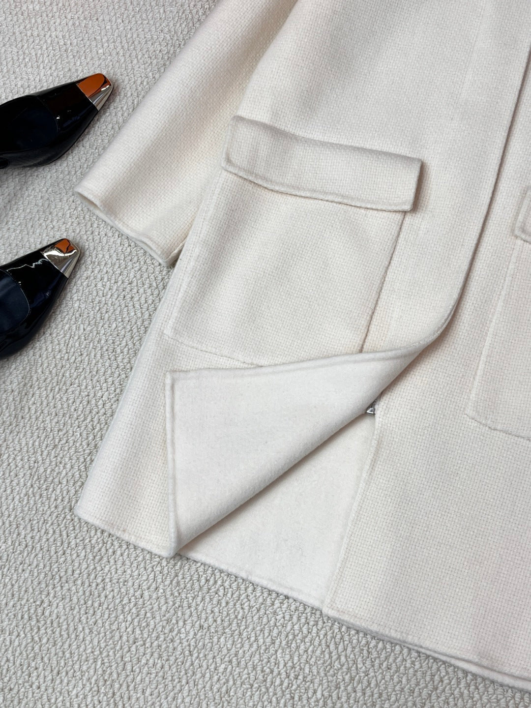 HERMES 25S CASHMERE COAT 197