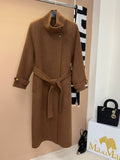 MAX MARA 25S TURTLENECK CASHMERE COAT 132