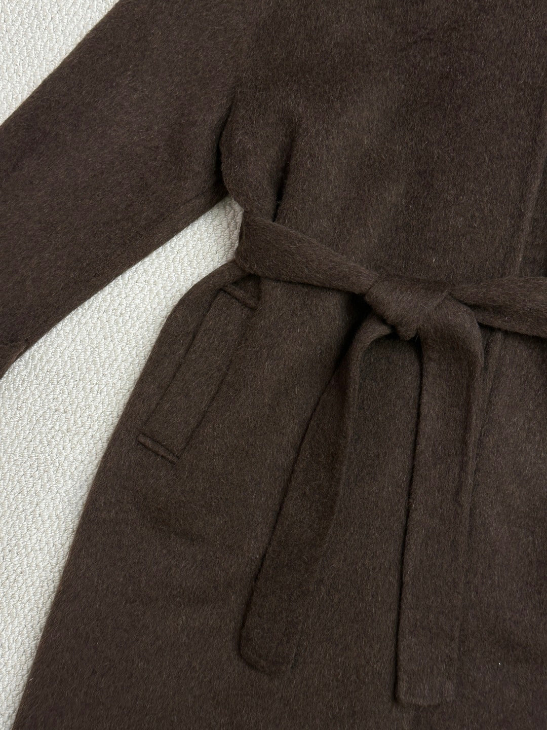 MAX MARA 25S TURTLENECK CASHMERE COAT 130