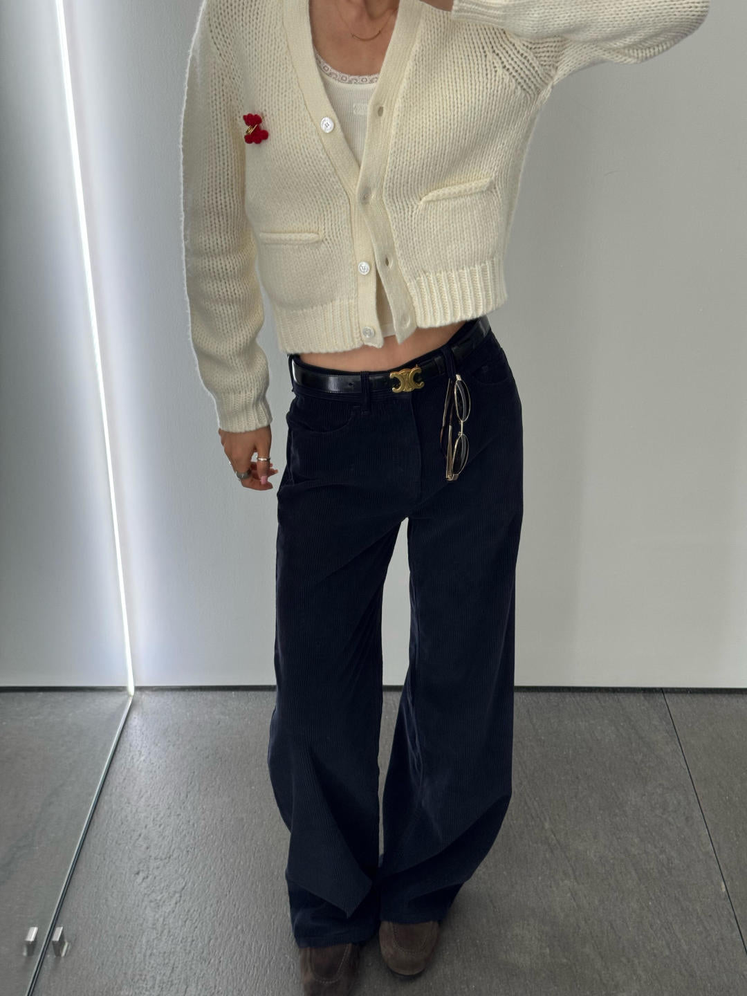 CELINE 25S KNITTED CARDIGAN 0002