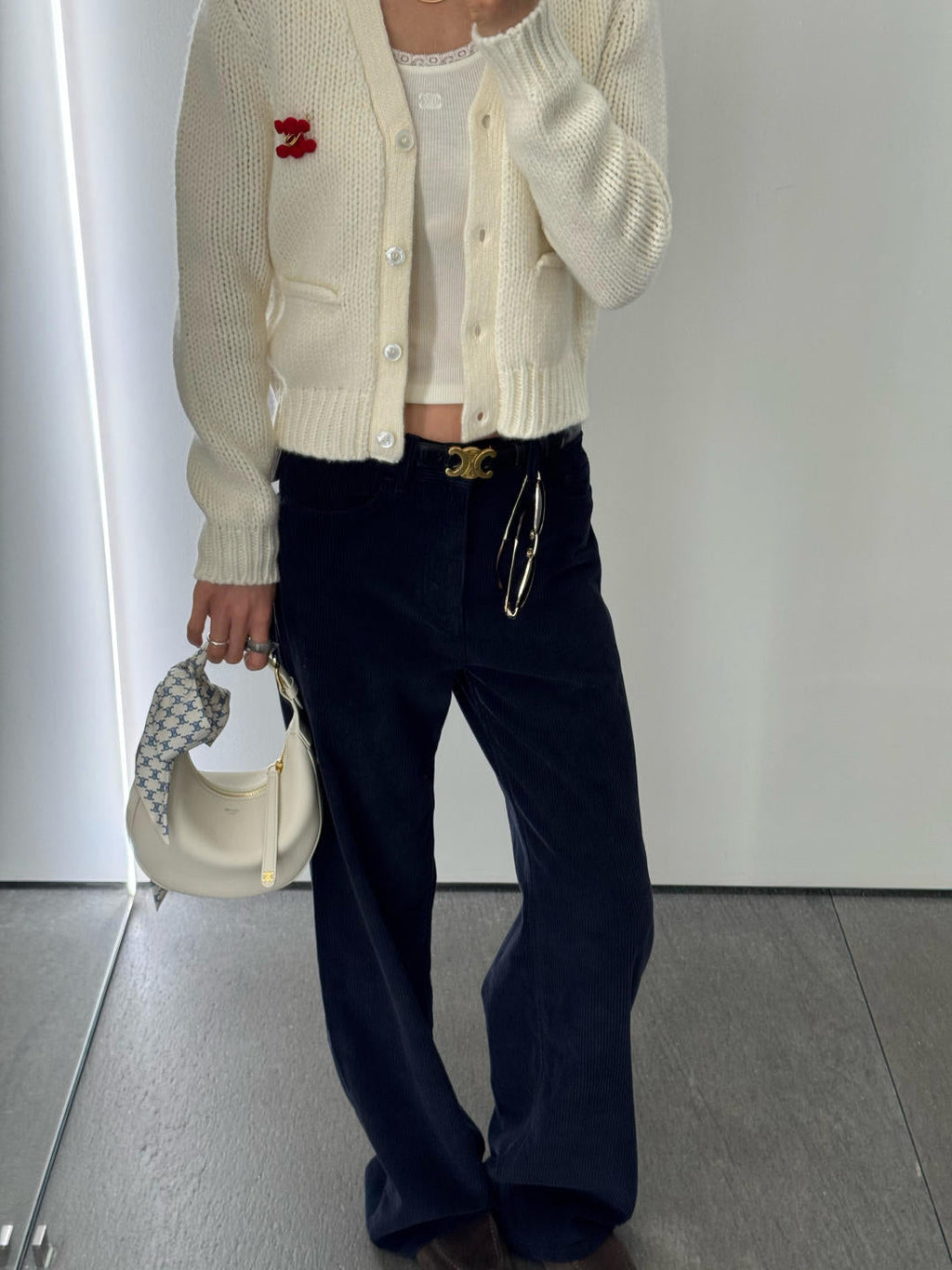 CELINE 25S KNITTED CARDIGAN 0002