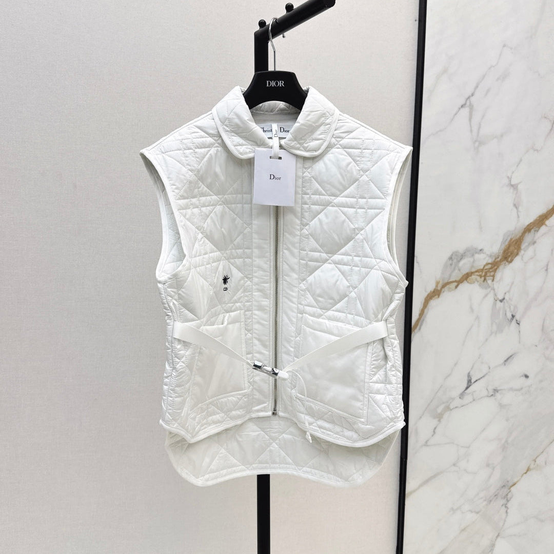 DIOR 25S SLEEVELESS QUILTED VEST 528