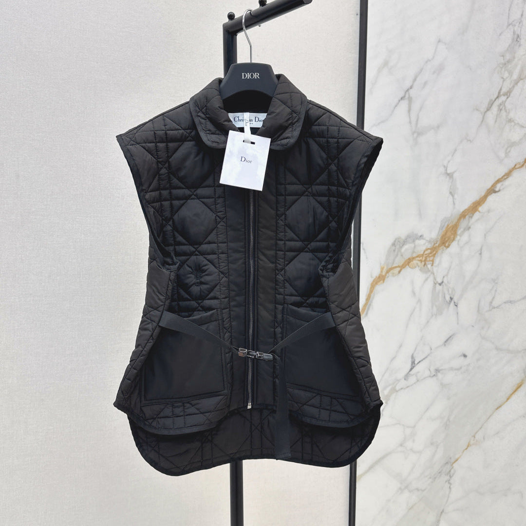 DIOR 25S SLEEVELESS QUILTED VEST 529