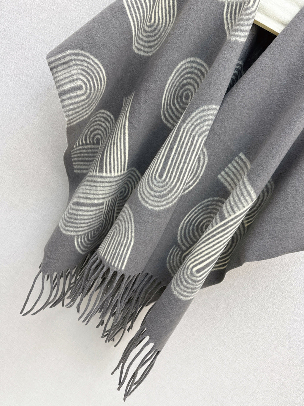 HERMES 25S JACQUARD CAPE COAT 320