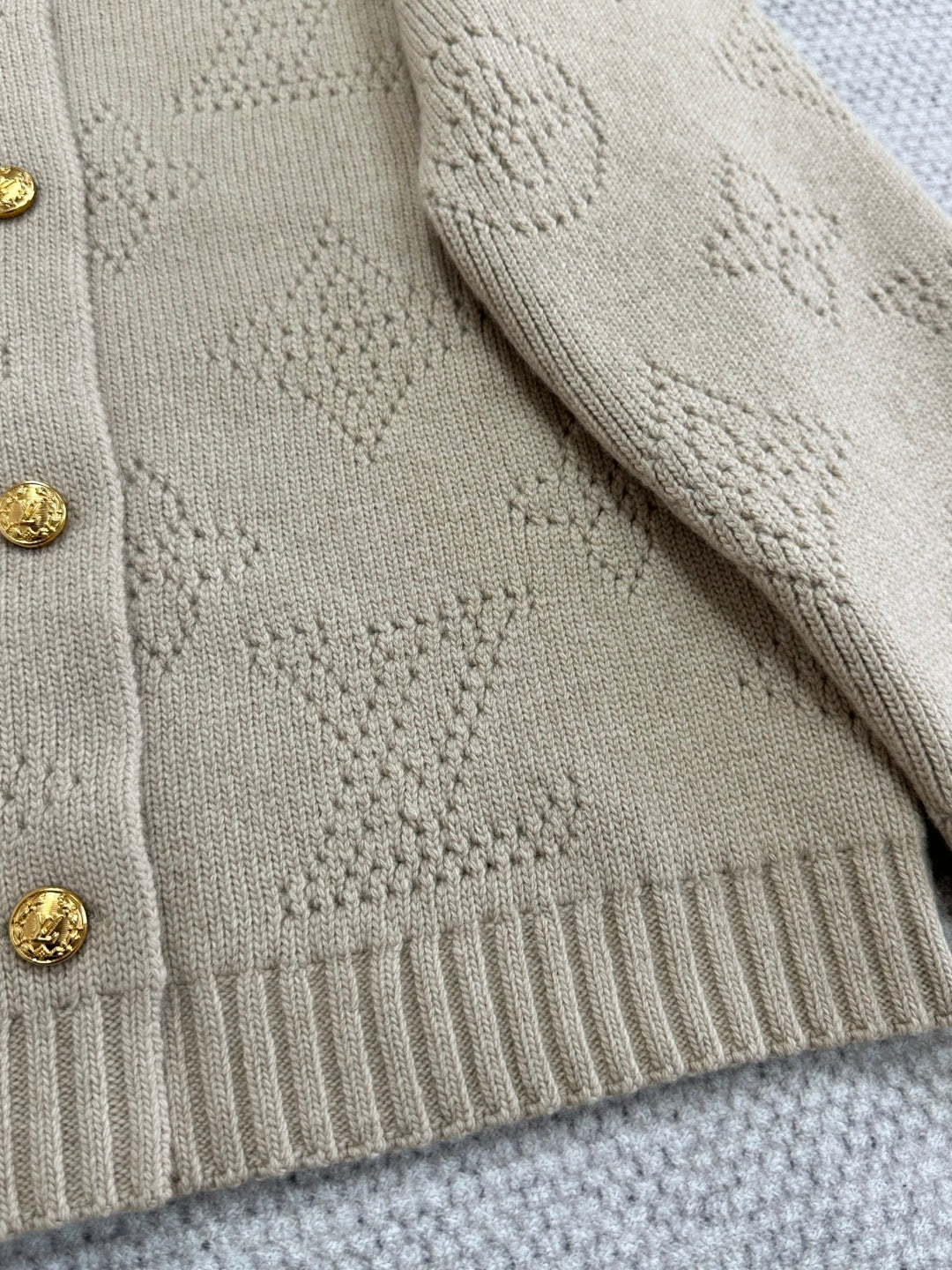 LV 25S WOOL CARDIGAN 0008