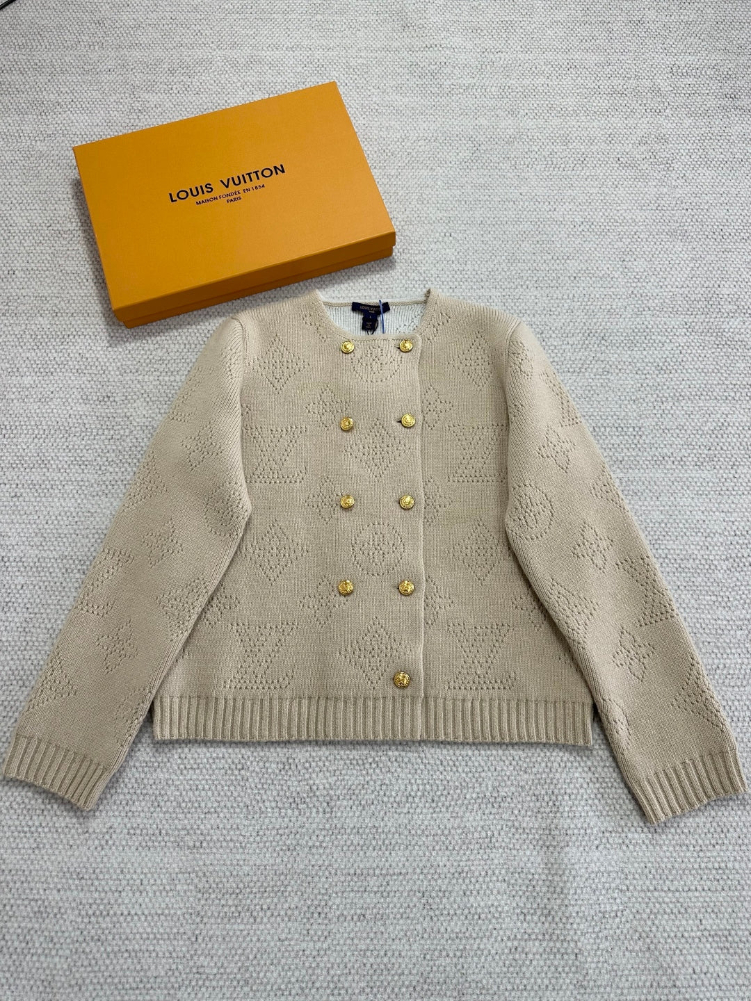 LV 25S WOOL CARDIGAN 0008