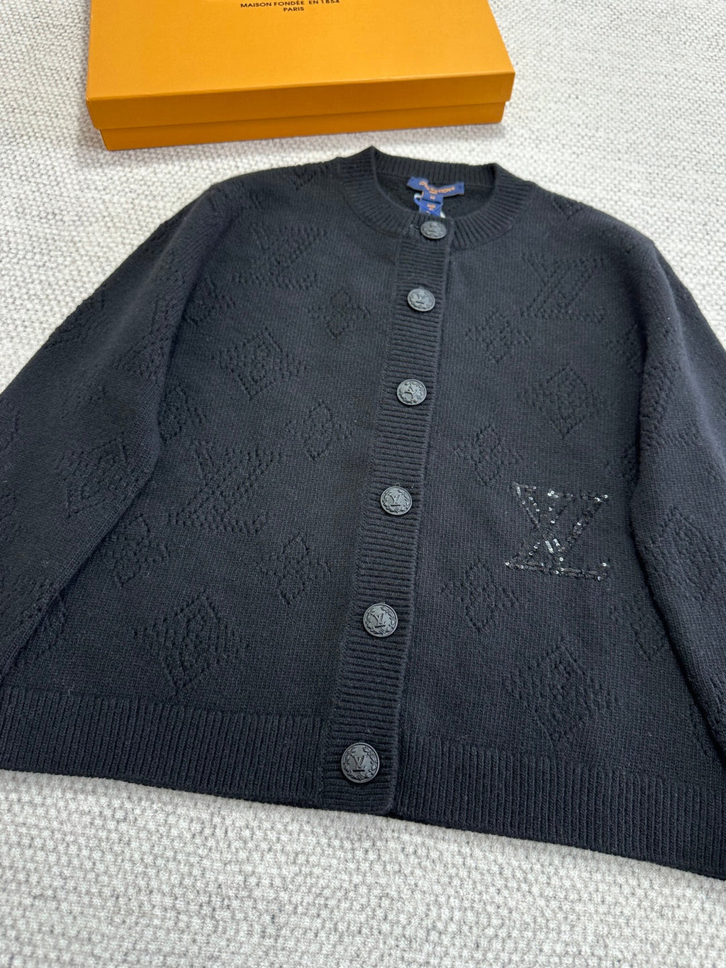 LV 25S WOOL CARDIGAN 0007