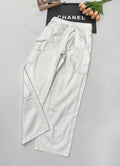 PRADA 25S DENIM WIDE-LEG PANTS 372
