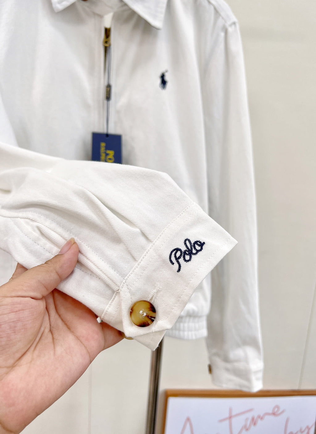 RALPH LAUREN 25S STAND COLLAR JACKET 204