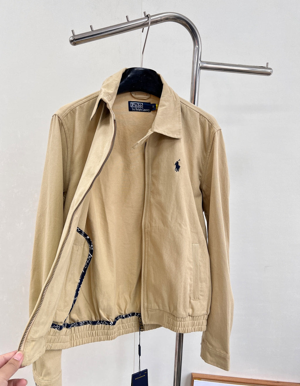 RALPH LAUREN 25S STAND COLLAR JACKET 205