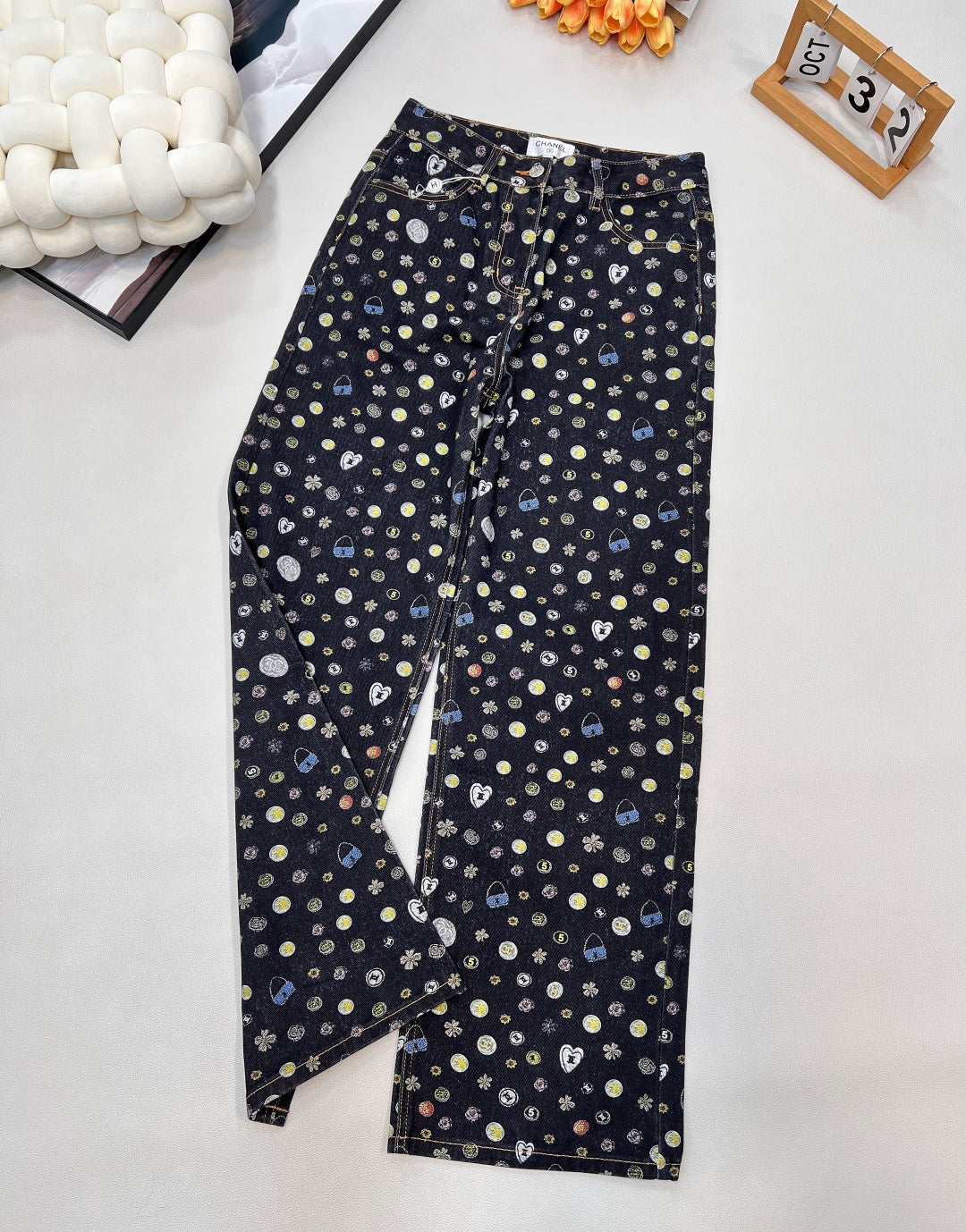 CHANEL 25S DENIM JEANS 597