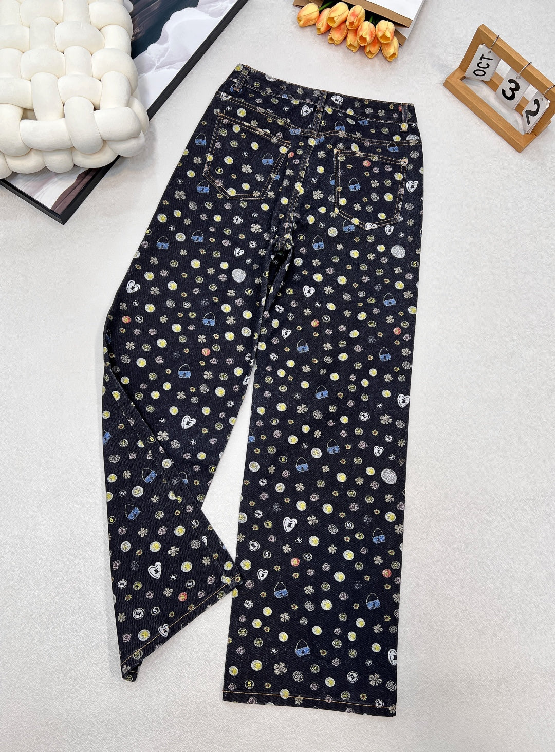 CHANEL 25S DENIM JEANS 597