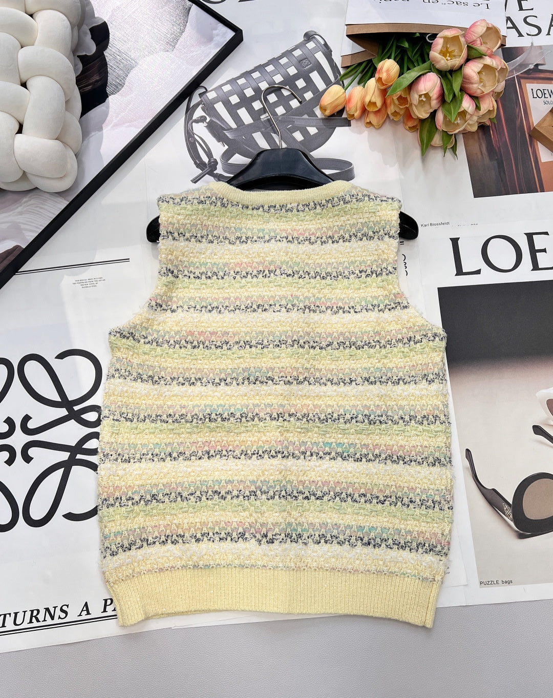 CHANEL 25S KNITTED VEST 509