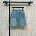 LV 25S DENIM MINI SKIRT 2877