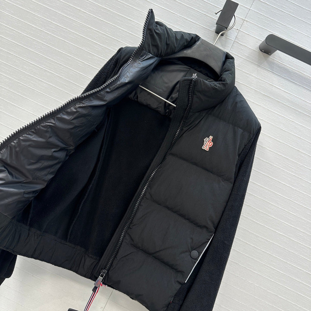 MONCLER 25S SHEARLING AND DOWN JACKET 234