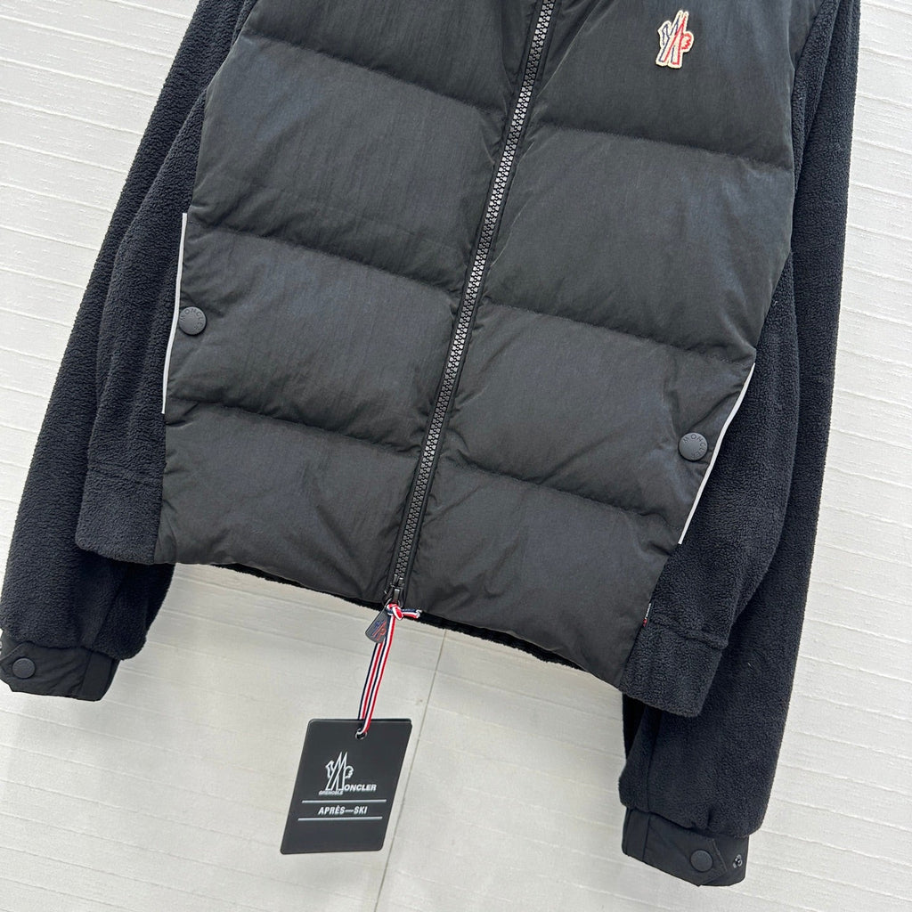 MONCLER 25S SHEARLING AND DOWN JACKET 234