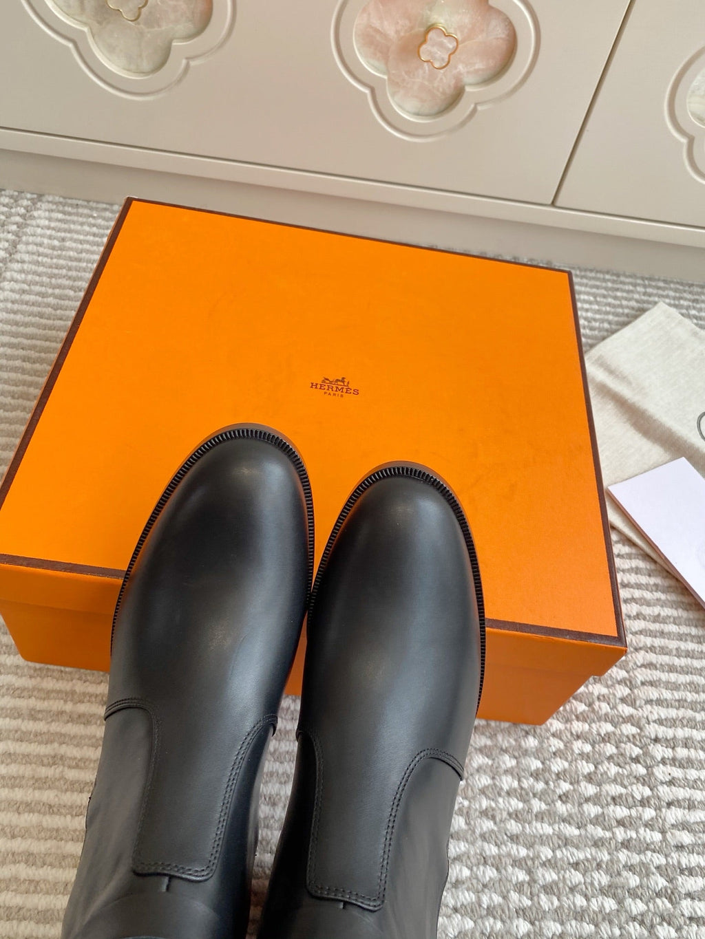 HM 25S FRENCHIE 50 ANKLE BOOT 50 MM IN BLACK LAMBSKIN WITH SILVER HARDWARE