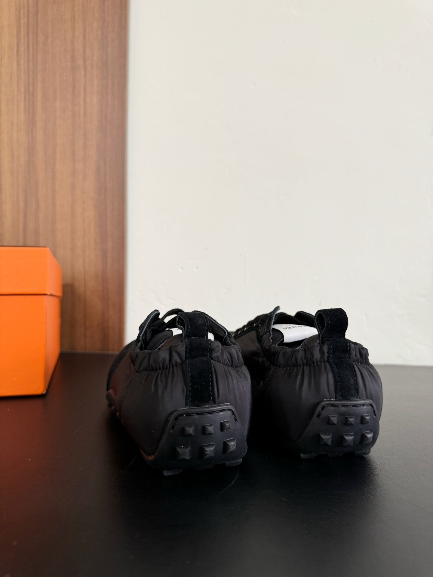 SKATEBOARD SHOES BLACK SUEDE