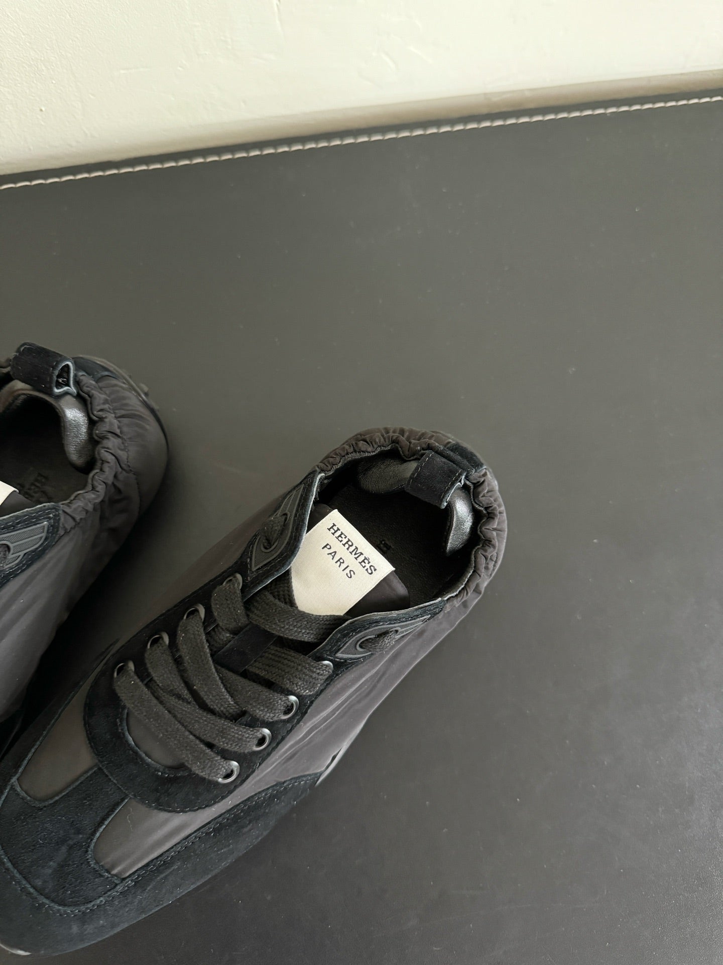 SKATEBOARD SHOES BLACK SUEDE