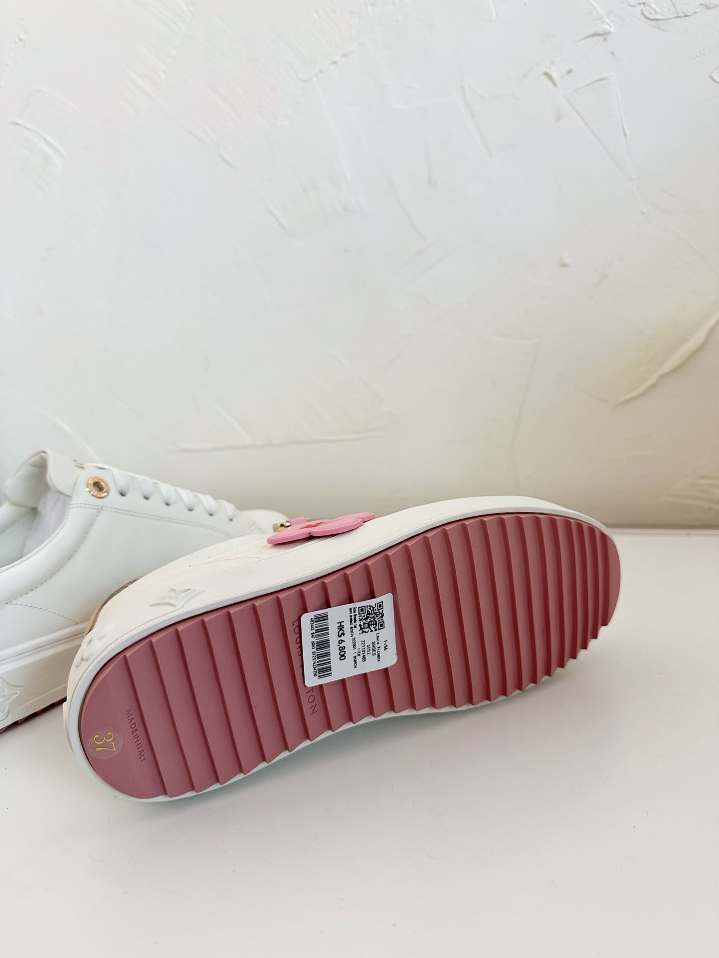 TIME OUT SNEAKER IN WHITE CALFSKIN