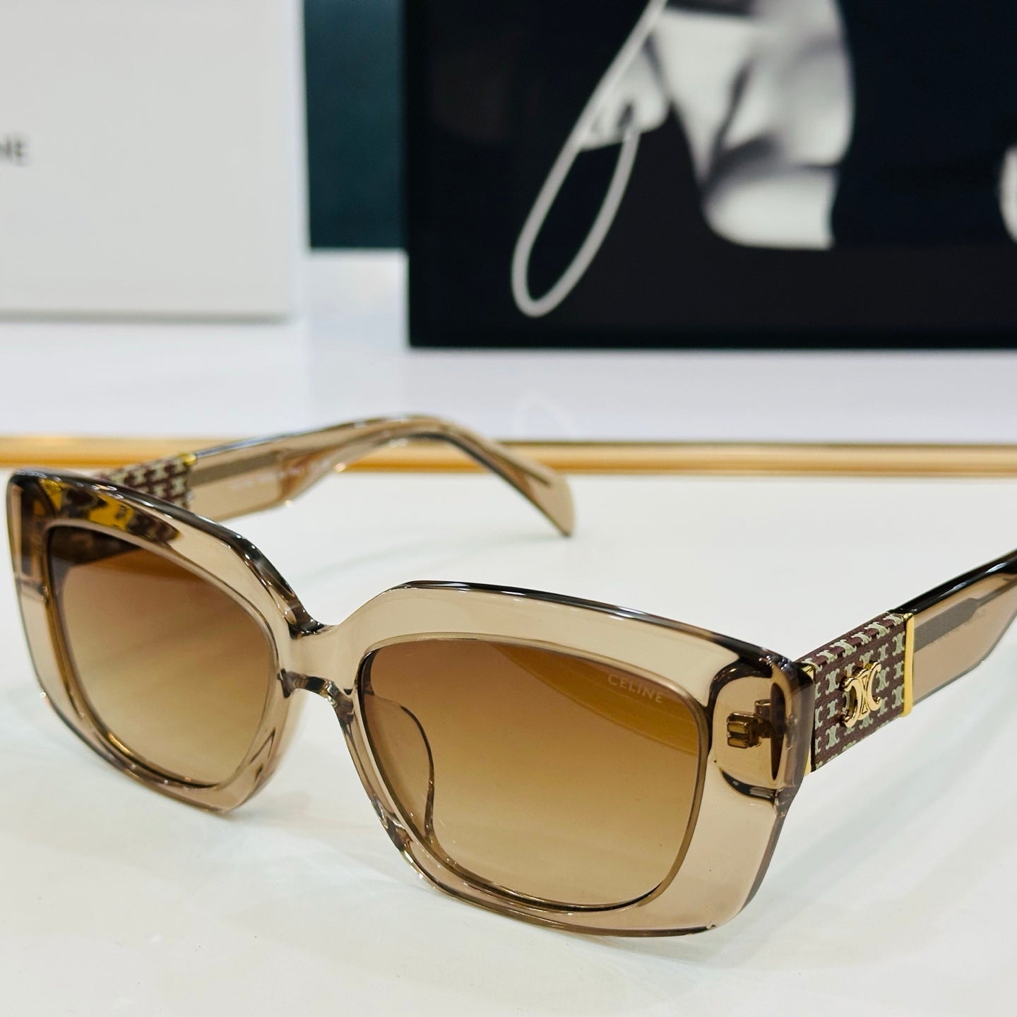 TRIOMPHE SUNGLASS CL40168U IN ACETATE
