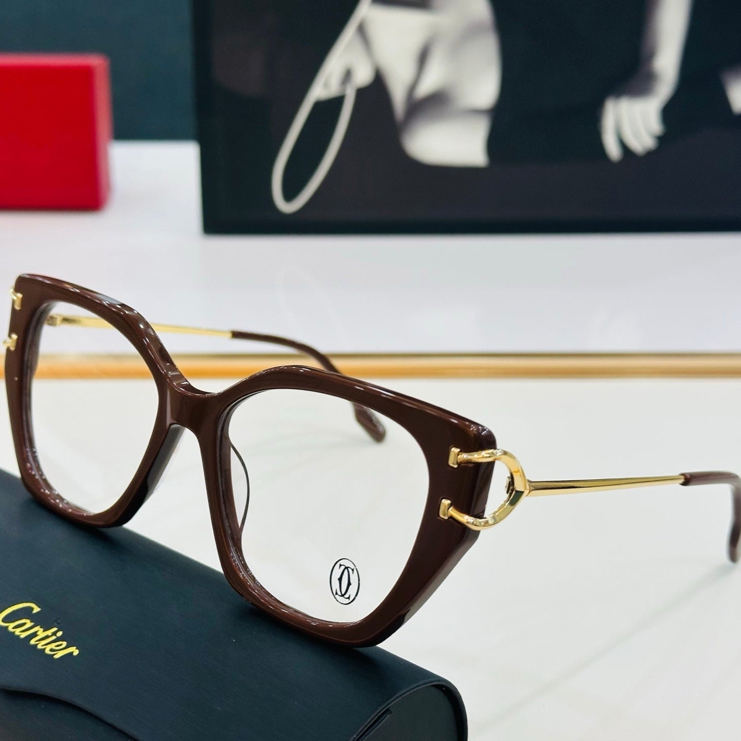 C DE BUTTERFLY FRAME SUNGLASSES 522660 IN ACETATE