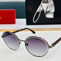 PREMIÈRE ROUND FRAME SUNGLASSES CT0490S IN METAL