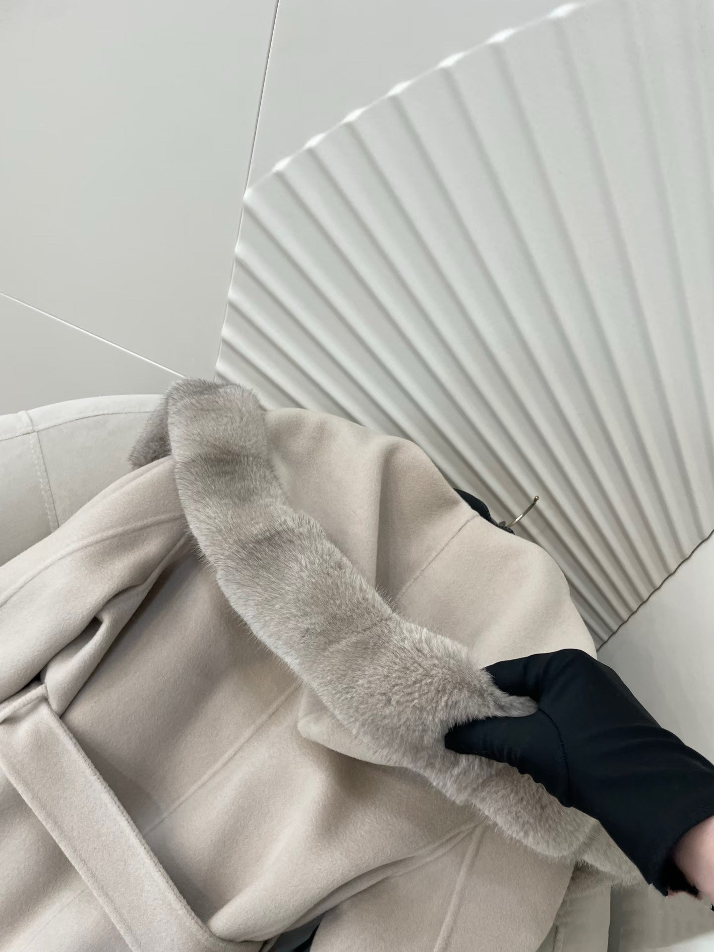 MAX MARA 25S HOODED LONG CASHMERE COAT 039