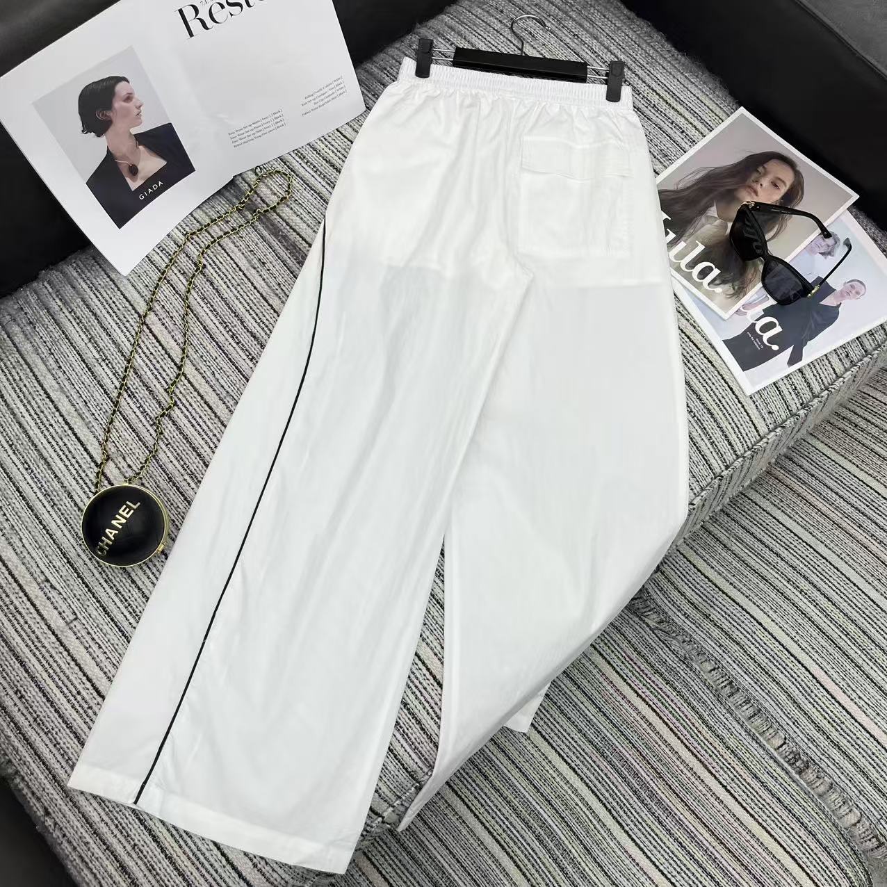 ALO JACKET & STRAIGHT-LEG PANTS SET STYLE 93