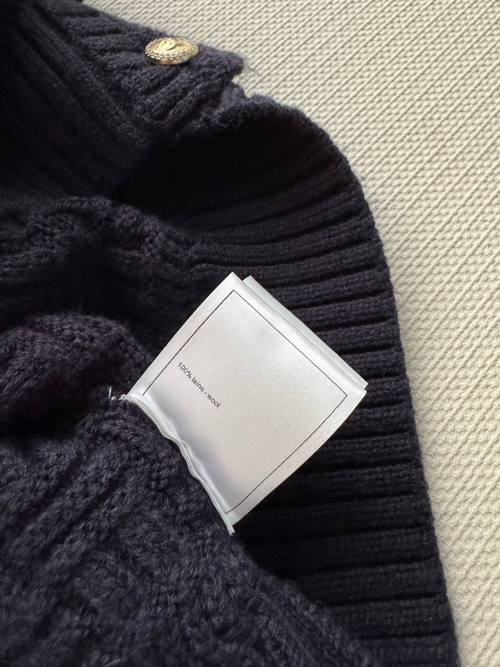 CHANEL 25S KNITTED SWEATER 630