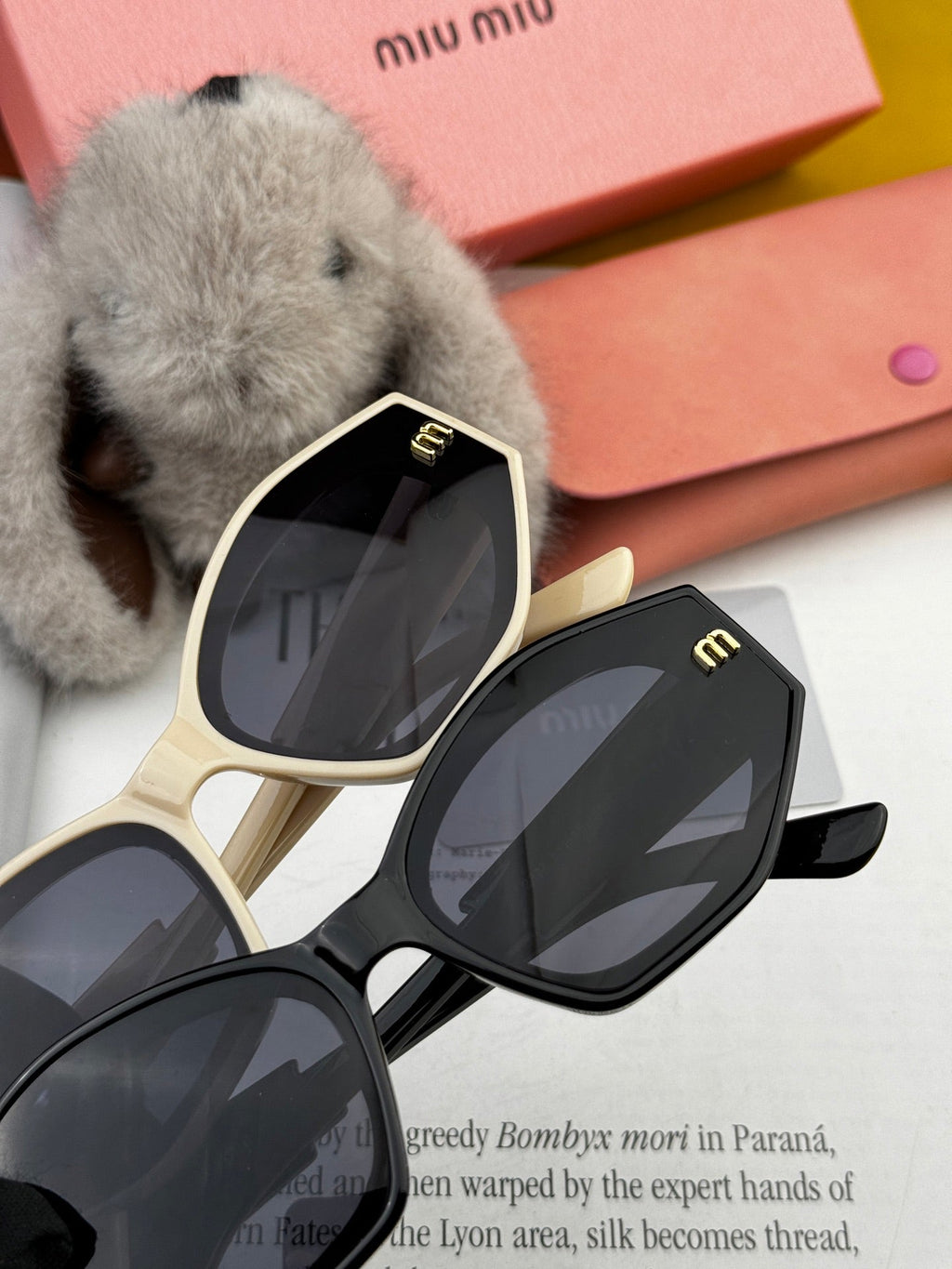 LOGO SUNGLASSES M7232 IN ACETATE