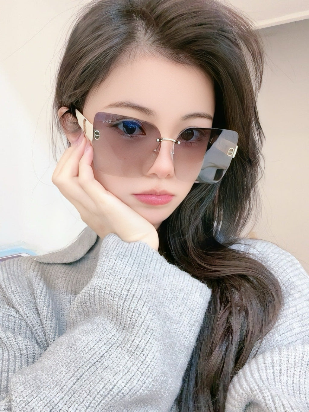 SIGNATURE SUNGLASS D3550 IN ACETATE