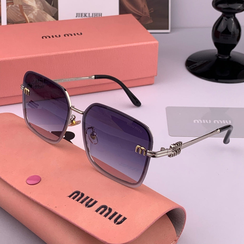 RUNWAY SQUARE SUNGLASSES M9407 IN METAL