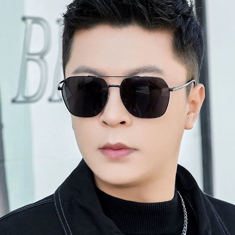 SQUARE FRAME SUNGLASSES 0863 IN METAL