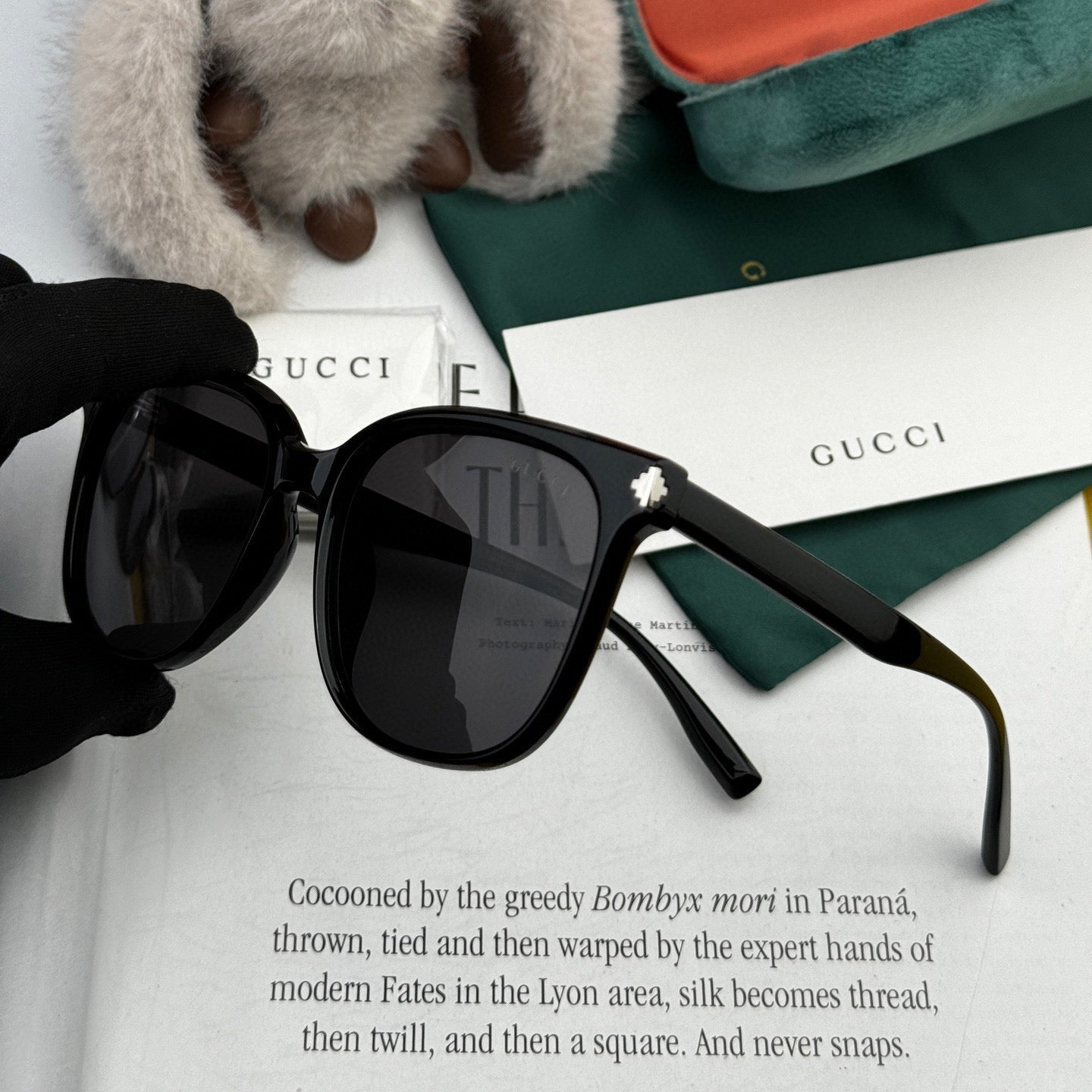 SQUARE FRAME SUNGLASSES G77722 IN ACETATE