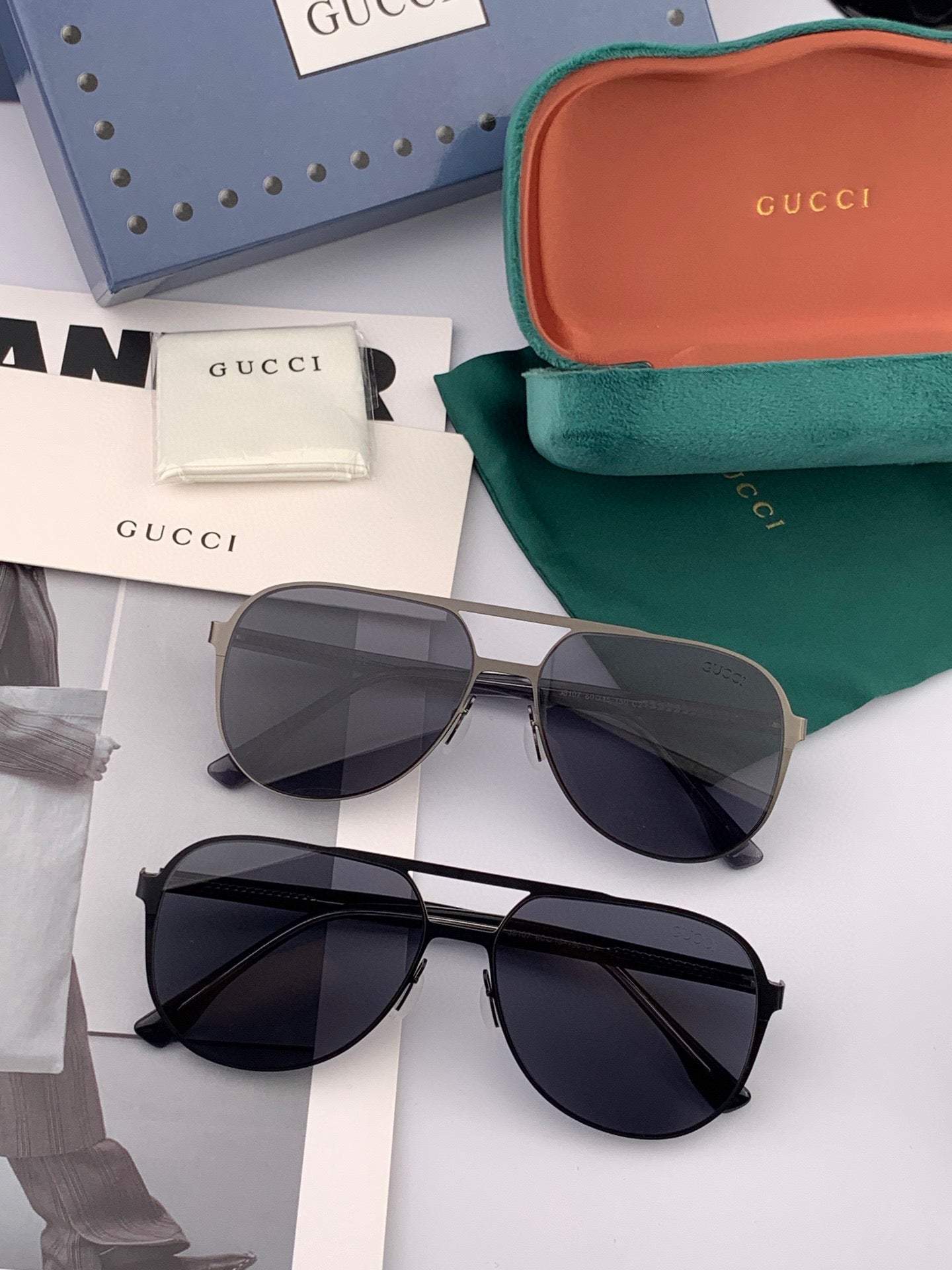 AVIATOR FRAME SUNGLASSES G7810 IN METAL