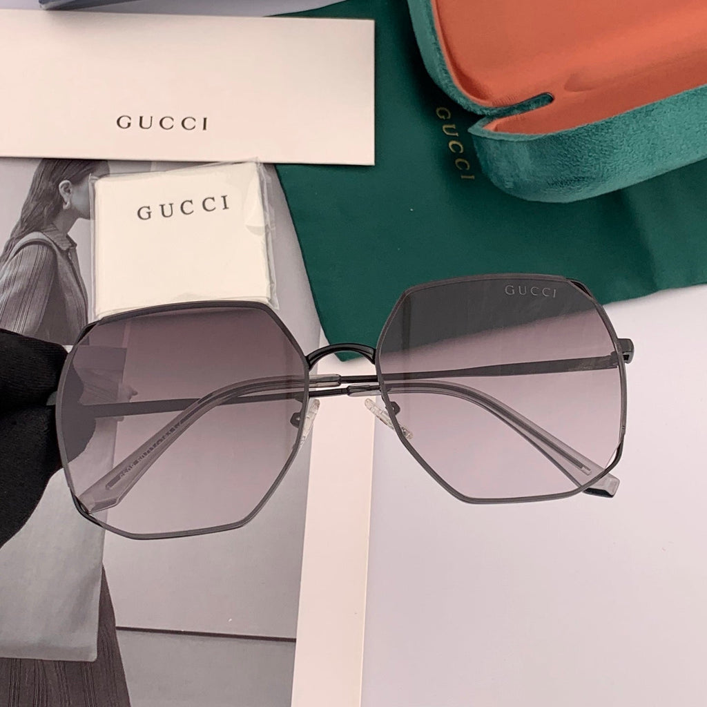 SPECIALIZED FIT ROUND-FRAME SUNGLASSES 8660 IN METAL