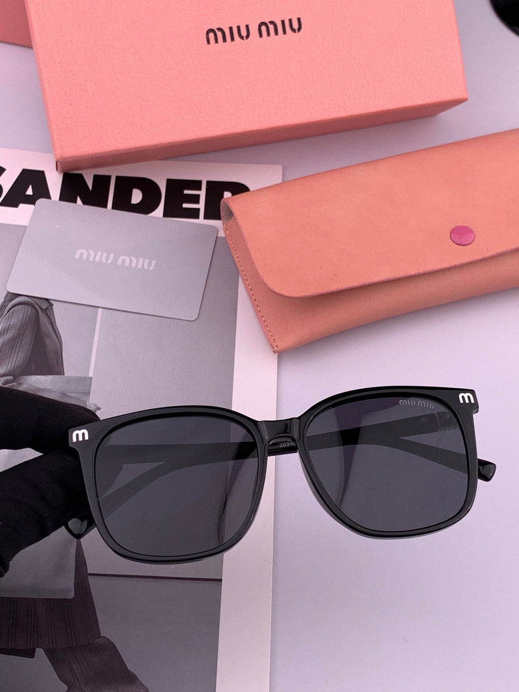 RUNWAY SQUARE SUNGLASSES M4389 IN ACETATE