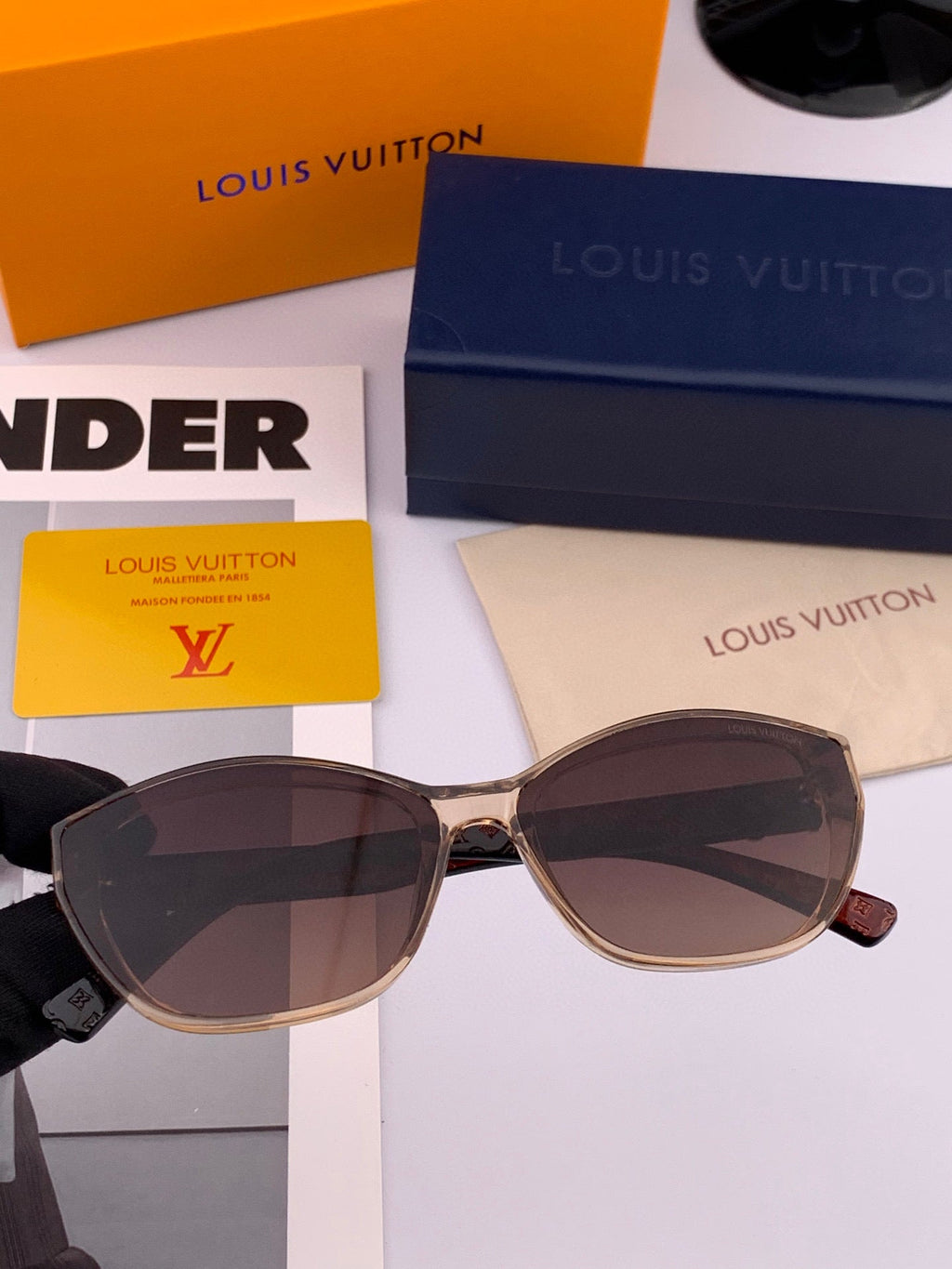 CAT EYE SUNGLASSES L2552 IN ACETATE