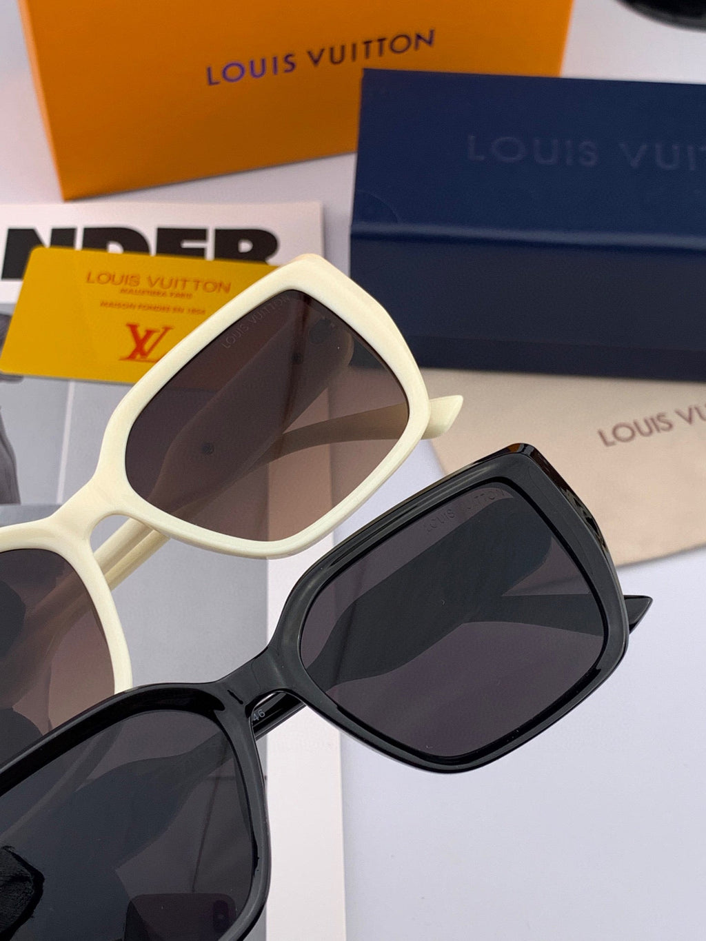 SQUARE SUNGLASSES L6221 IN ACETATE