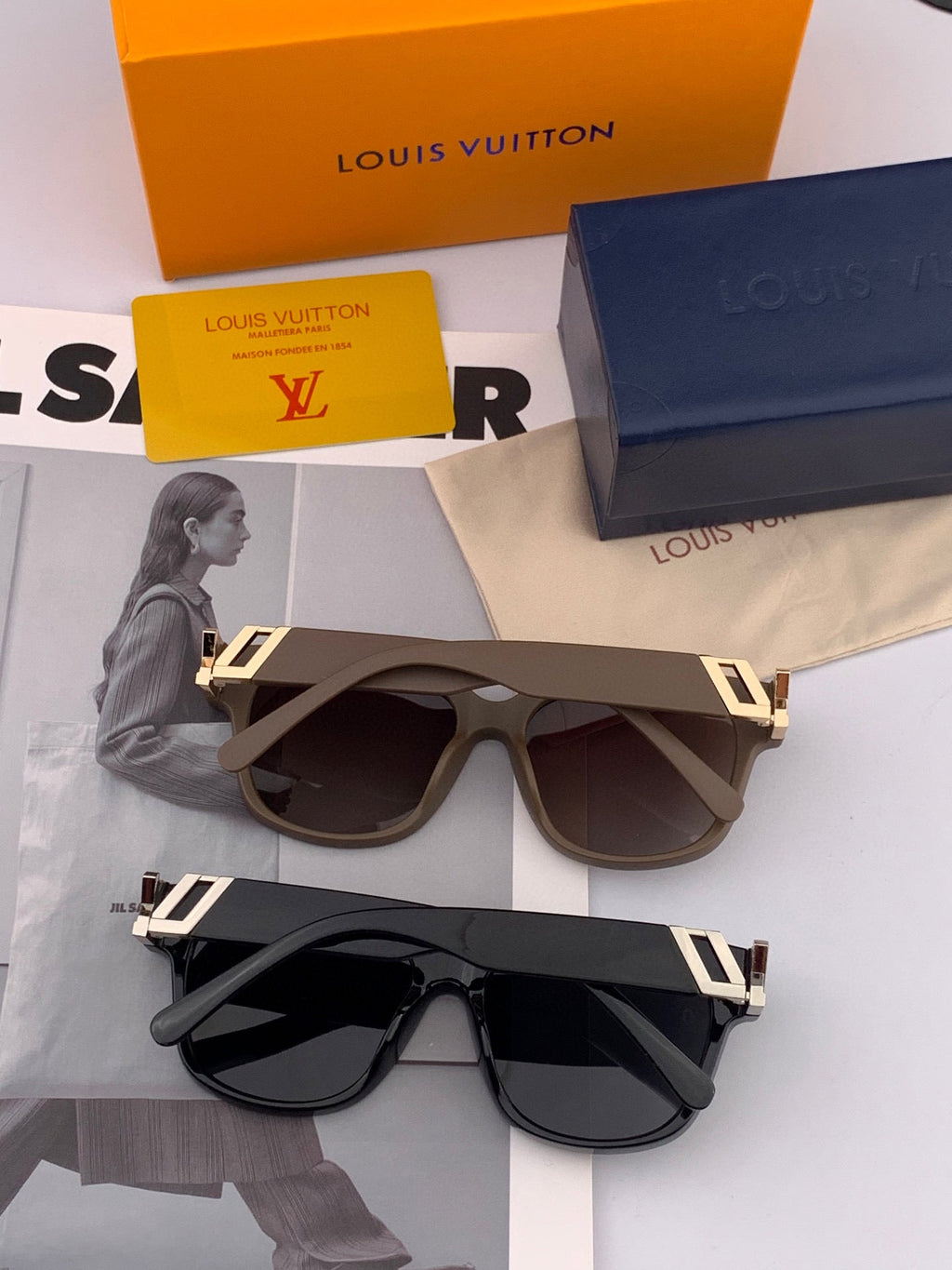 CAT EYE SUNGLASSES L5516 IN ACETATE