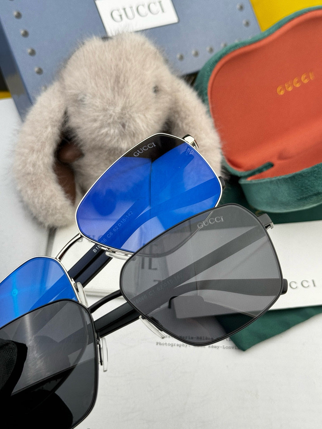 SQUARE FRAME SUNGLASSES G61806 IN METAL