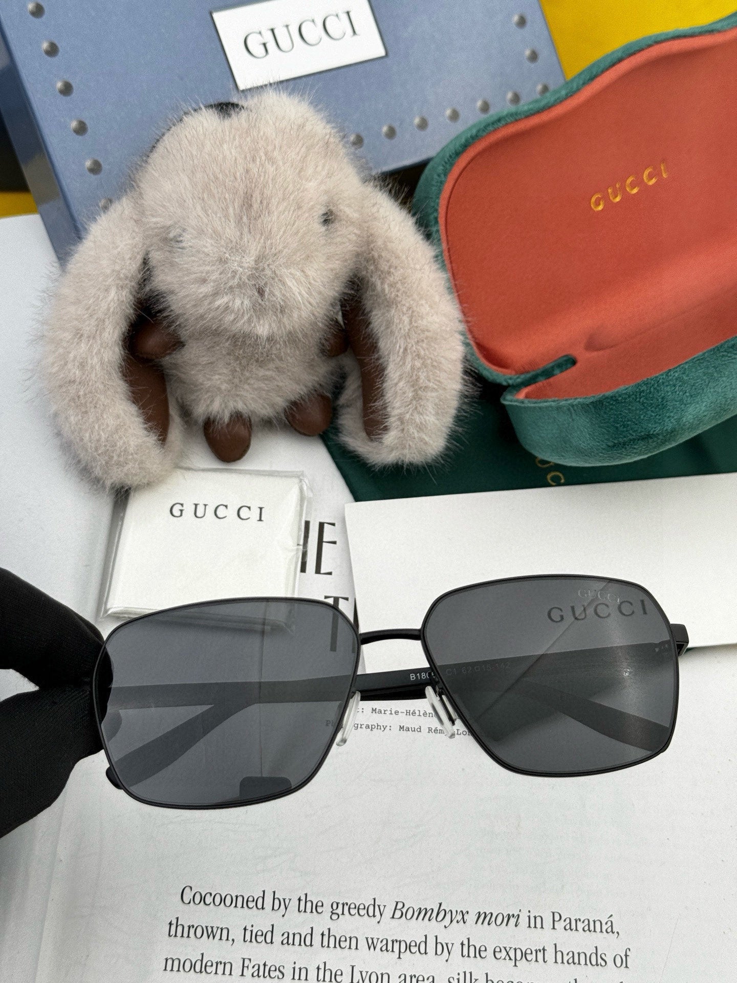 SQUARE FRAME SUNGLASSES G61806 IN METAL