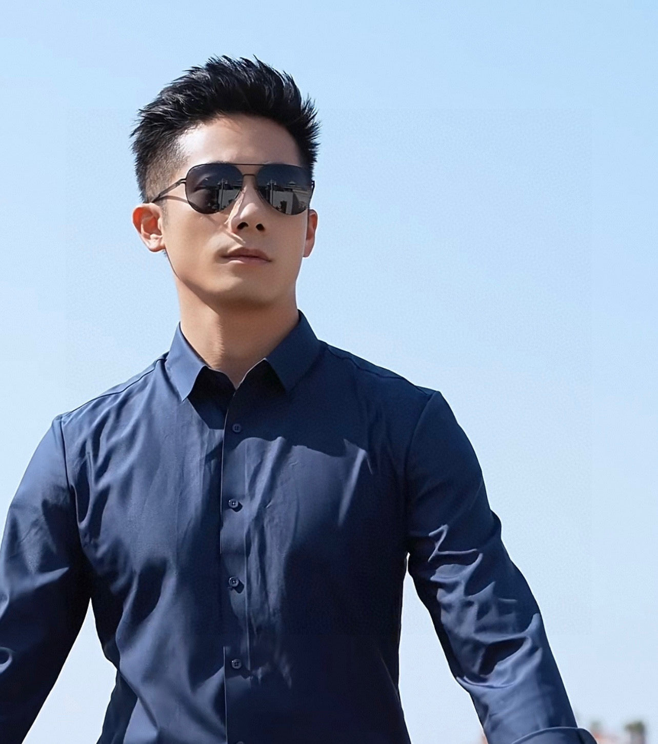 AVIATOR FRAME SUNGLASSES G5882 IN METAL