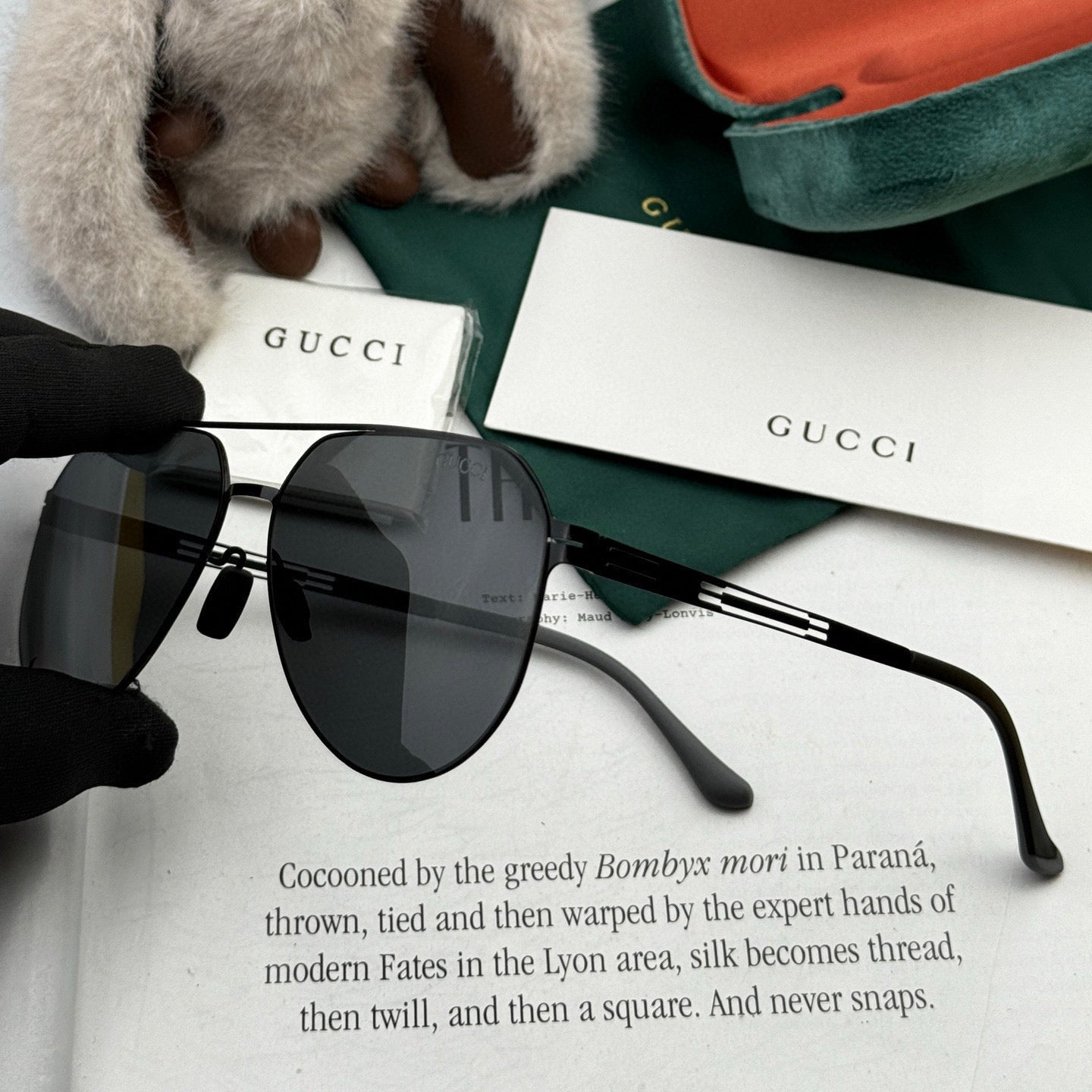 AVIATOR FRAME SUNGLASSES G5882 IN METAL