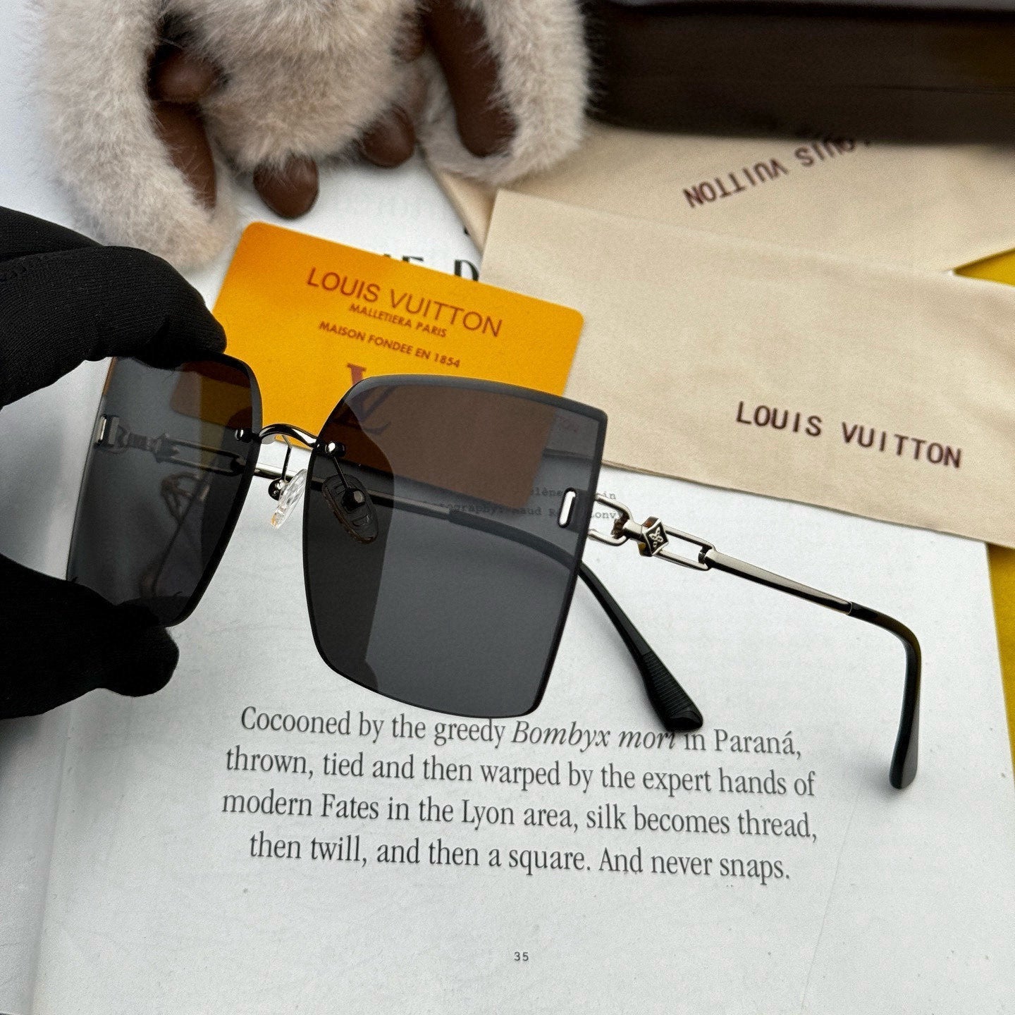 SQUARE SUNGLASS L9612 IN METAL