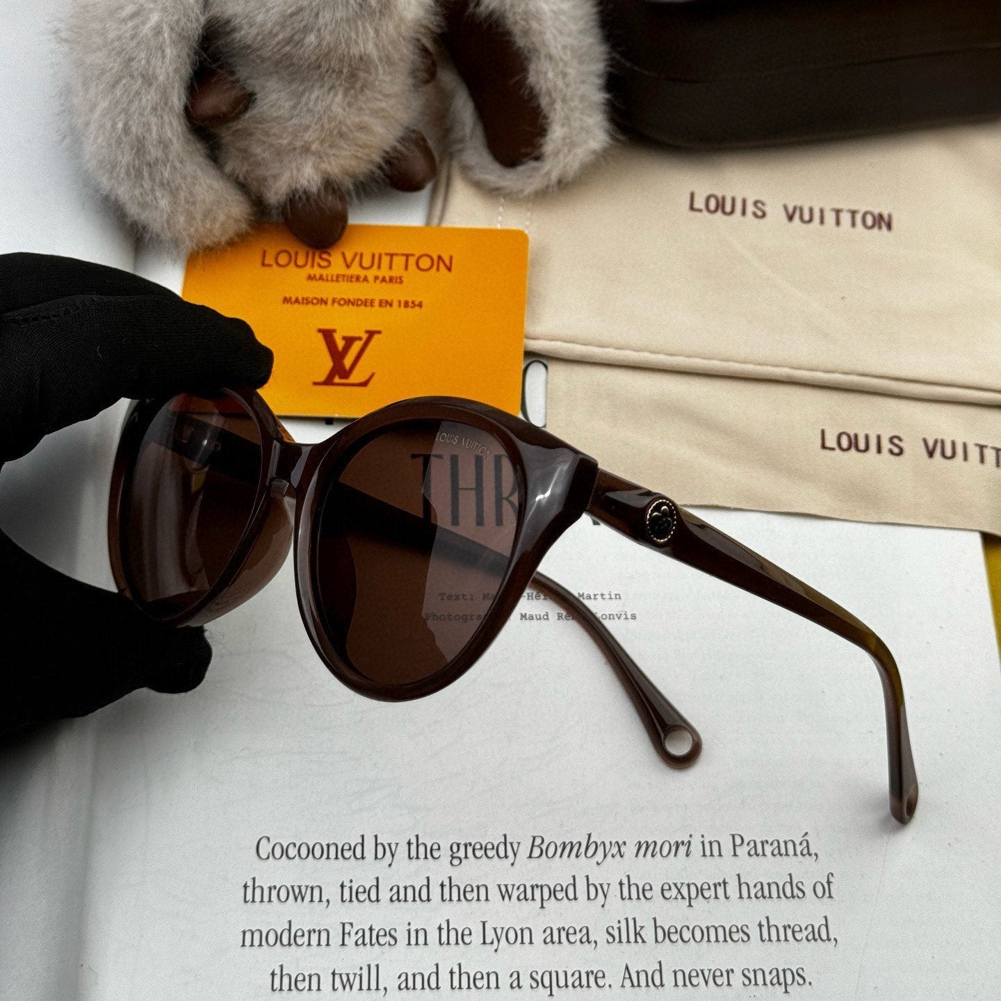 CAT EYE SUNGLASSES L6907 IN ACETATE